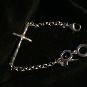 Silpada ‘In Good Faith’ Sterling Silver bracelet